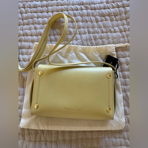 Massimo Dutti Light Yellow Crossbody Bag - Picture 6 of 6